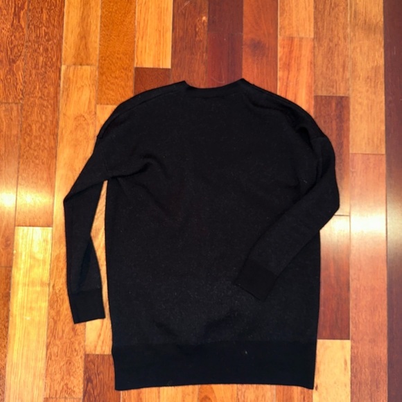 J. Crew | Women’s black wool cardigan sweater size large - Picture 2 of 2